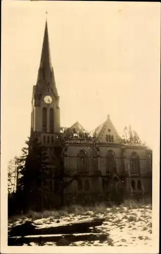 6 alte Ak Deutschland unbekannter Ort, diverse Gebäude und Ansichten