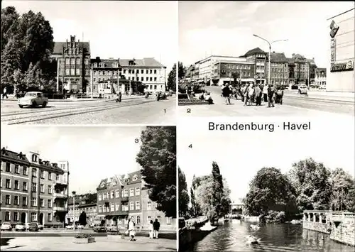 11 alte Ak Brandenburg an der Havel, diverse Ansichten