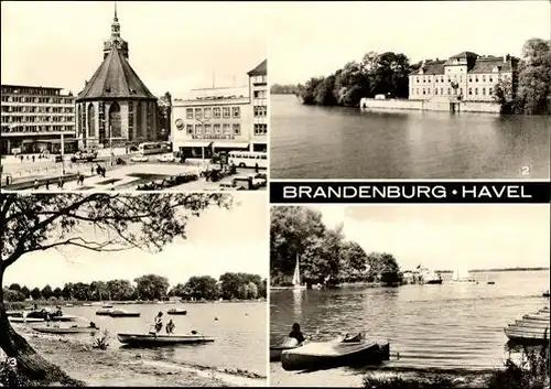 10 alte Ak Brandenburg an der Havel, diverse Ansichten