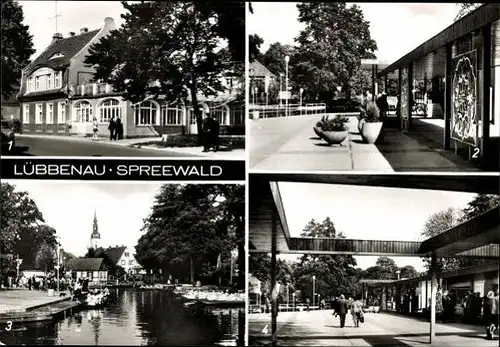 8 alte Ak Lübbenau im Spreewald, diverse Ansichten