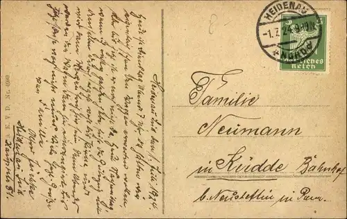 Ak Heidenau in Sachsen, Totalansicht