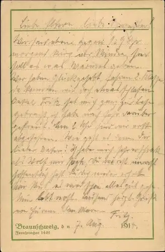 Ak Braunschweig in Niedersachsen, Dellner & Hüser, Steinhauer, Maurermeister