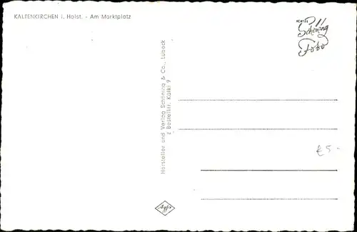 Ak Kaltenkirchen in Holstein, Marktplatz, Apotheke