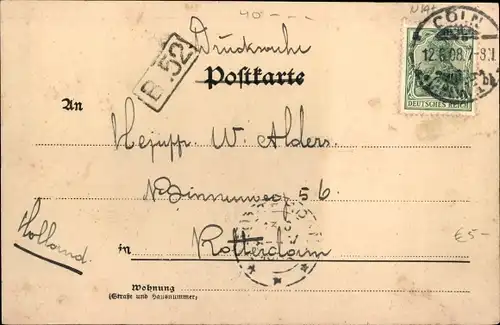 Ak Köln am Rhein, Neuer Hafen