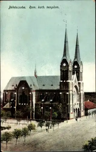 Ak Békéscsaba Tschabe Ungarn, Kirche