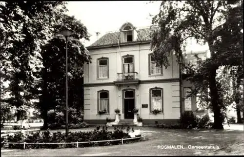 Ak Rosmalen 's Hertogenbosch Nordbrabant Niederlande, Gemeindehaus