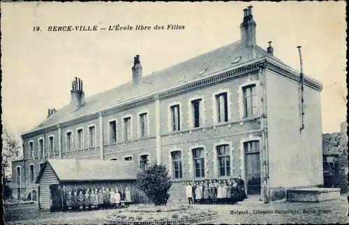 Ak Berck sur Mer Pas de Calais, Freie Schule für Mädchen