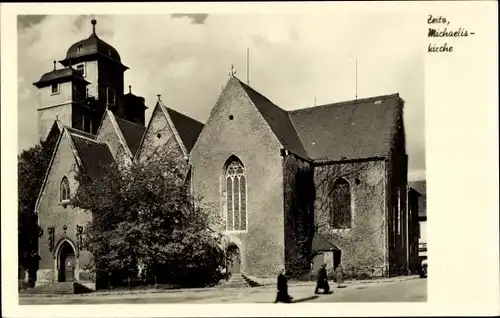 Ak Zeitz im Burgenlandkreis, Michaeliskirche