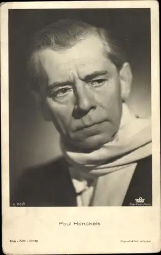 Ak Schauspieler Paul Henckels, Portrait