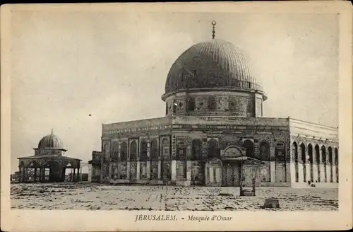Ak Jerusalem Israel, Omar-Moschee