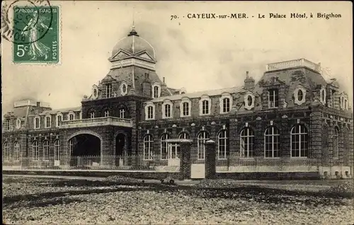 Ak Cayeux sur Mer Somme, Palace Hotel, Brighton