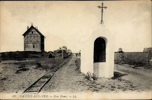 Ak Cayeux sur Mer Somme, Ecce Homo