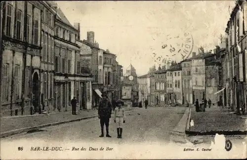 Ak Bar le Duc Meuse, Rue des Ducs de Bar