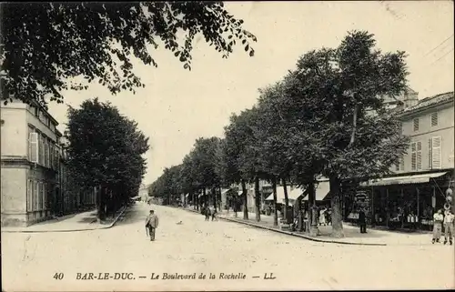 Ak Bar le Duc Meuse, Boulevard de la Rochelle