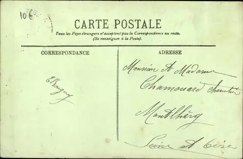 Ak Bar le Duc Meuse, Blick in den Park