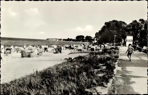 Ak Ostseebad Niendorf Timmendorfer Strand, Promenade, Strand, Steilufer