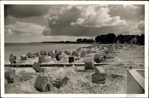 Foto Ak Ostseebad Niendorf Timmendorfer Strand, Strand
