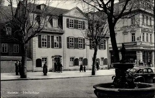 Ak Weimar in Thüringen, Schillerhaus