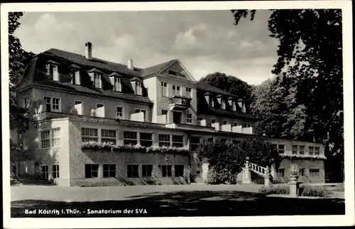 Ak Bad Köstritz in Thüringen, Sanatorium der SVA