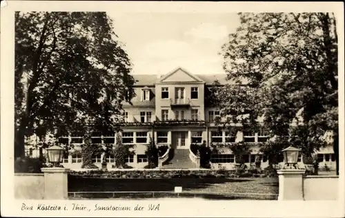 Ak Bad Köstritz in Thüringen, Sanatorium der SVA