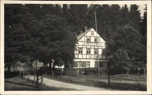 Ak Neudorf Sehmatal im Erzgebirge, Jugendherberge, Vierenstraße 26