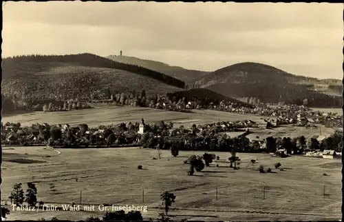 Ak Tabarz im Thüringer Wald, Panorama mit Gr. Inselsberg