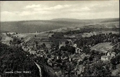 Ak Lauscha in Thüringen, Panorama vom Ort