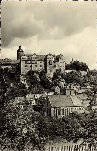 Ak Ranis in Thüringen, Burg