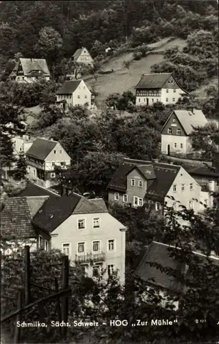 Ak Schmilka Bad Schandau Sächsische Schweiz, HOG Zur Mühle