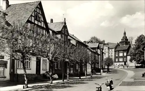 Ak Stadtlengsfeld in der Rhön Thüringen, Marktstraße