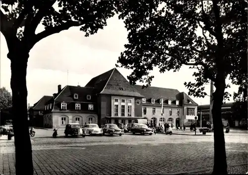 Ak Frankfurt an der Oder, Bahnhof