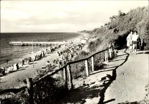 Ak Ostseebad Rerik, Strand, Seebrücke