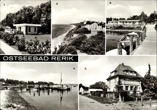 Ak Ostseebad Rerik, Wochenendhäuser, Salzhaff, Meer