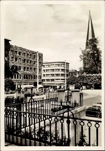 Ak Essen im Ruhrgebiet, Burgplatz