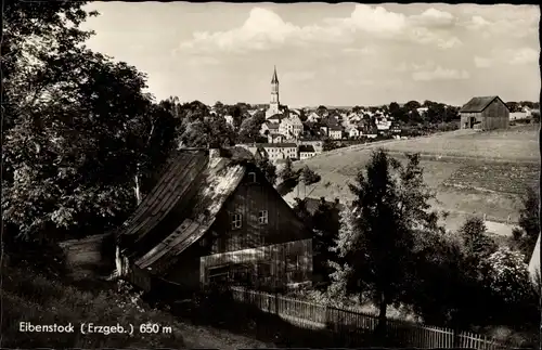 Ak Eibenstock im Erzgebirge Sachsen, Panorama