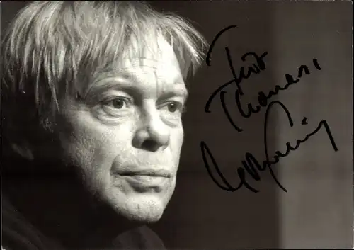 Ak Schauspieler und Sänger Volker Lechtenbrink, Autogramm, Portrait