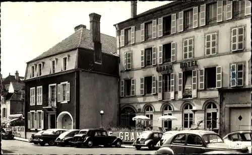 Ak Bourbonne les Bains Haute Marne, Grand Hotel