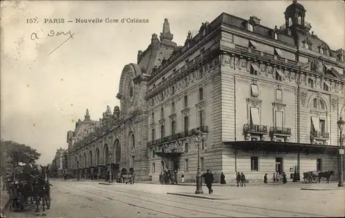 Ak Paris, Orleans Neuer Bahnhof