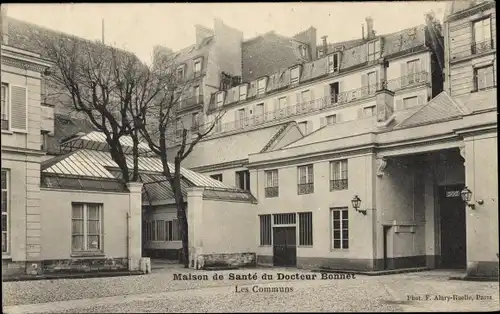 Ak Paris XVIII Montmartre, Gesundheitszentrum von Doctor Bonnet, Gemeinden