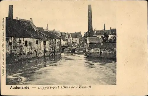 Ak Oudenaarde Audenarde Ostflandern, Lappers-fort