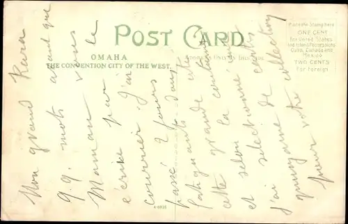 Ak Omaha Nebraska USA, Union Stock Yards, Schlachthof, Gehege