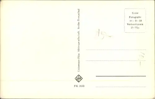 Ak Schauspielerin und Sängerin Bibi Johns, Portrait, Autogramm