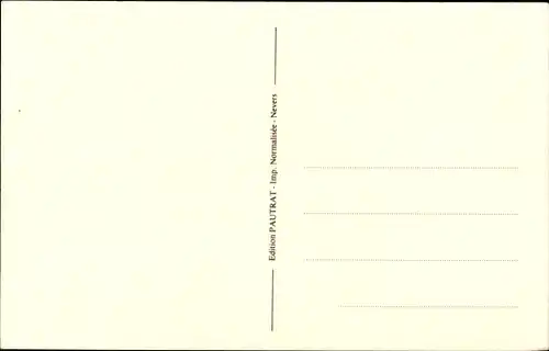 Ak Legende de Saint Saulge, Das Plakat