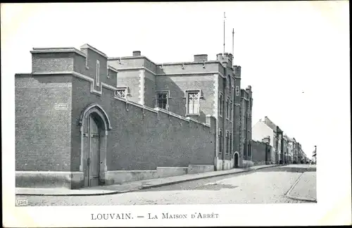 Ak Louvain Leuven Flämisch Brabant, La Maison d'Arret, Gefängnis