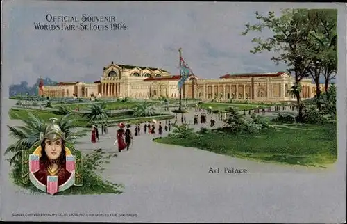 23 Litho St Louis Missouri USA, World's Fair 1904, diverse Ansichten