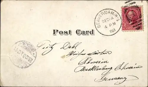 Ak Beaver Dam Wisconsin USA, Williams Free Library, First Presbyterian Church, Woolen Mills