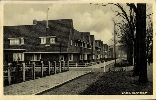 Ak Sneek Friesland Niederlande, Kerkhoflaan
