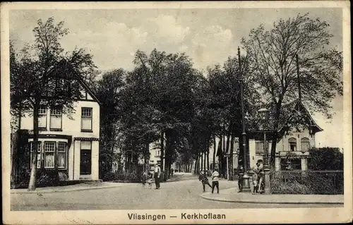 Ak Vlissingen Zeeland Niederlande, Kerkhoflaan