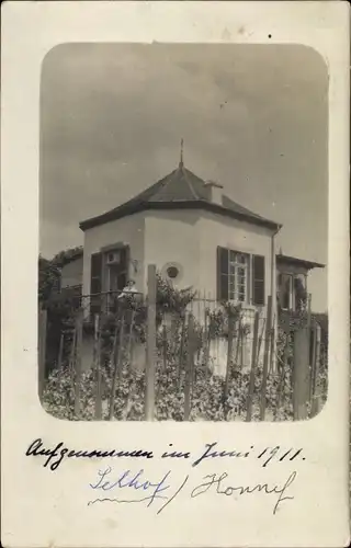 Foto Ak Selhof Bad Honnef am Rhein, Wohnhaus