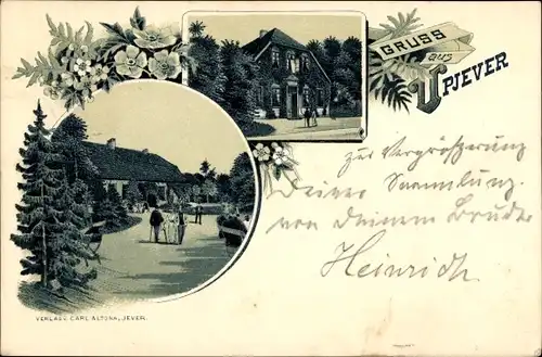 Litho Upjever Schortens in Friesland, Teilansichten